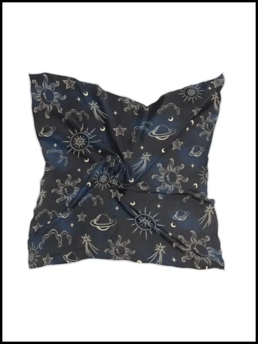 Polyester Satin Silk Square Scarf Headscarf Hair Wrap Neck Scarf